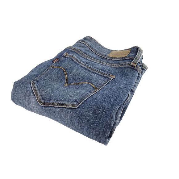 Levis Womens 10/30‎ (31 x 31) Bold Curve Modern Rise Skinny Denim Jeans CW-5312 - Picture 1 of 5